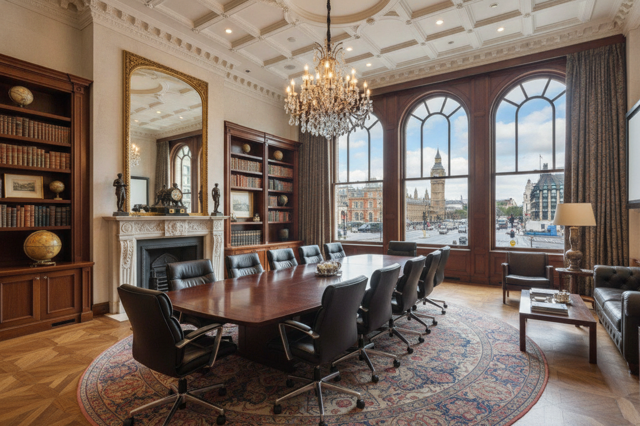 Marquis Rentals legacy — executive boardroom
